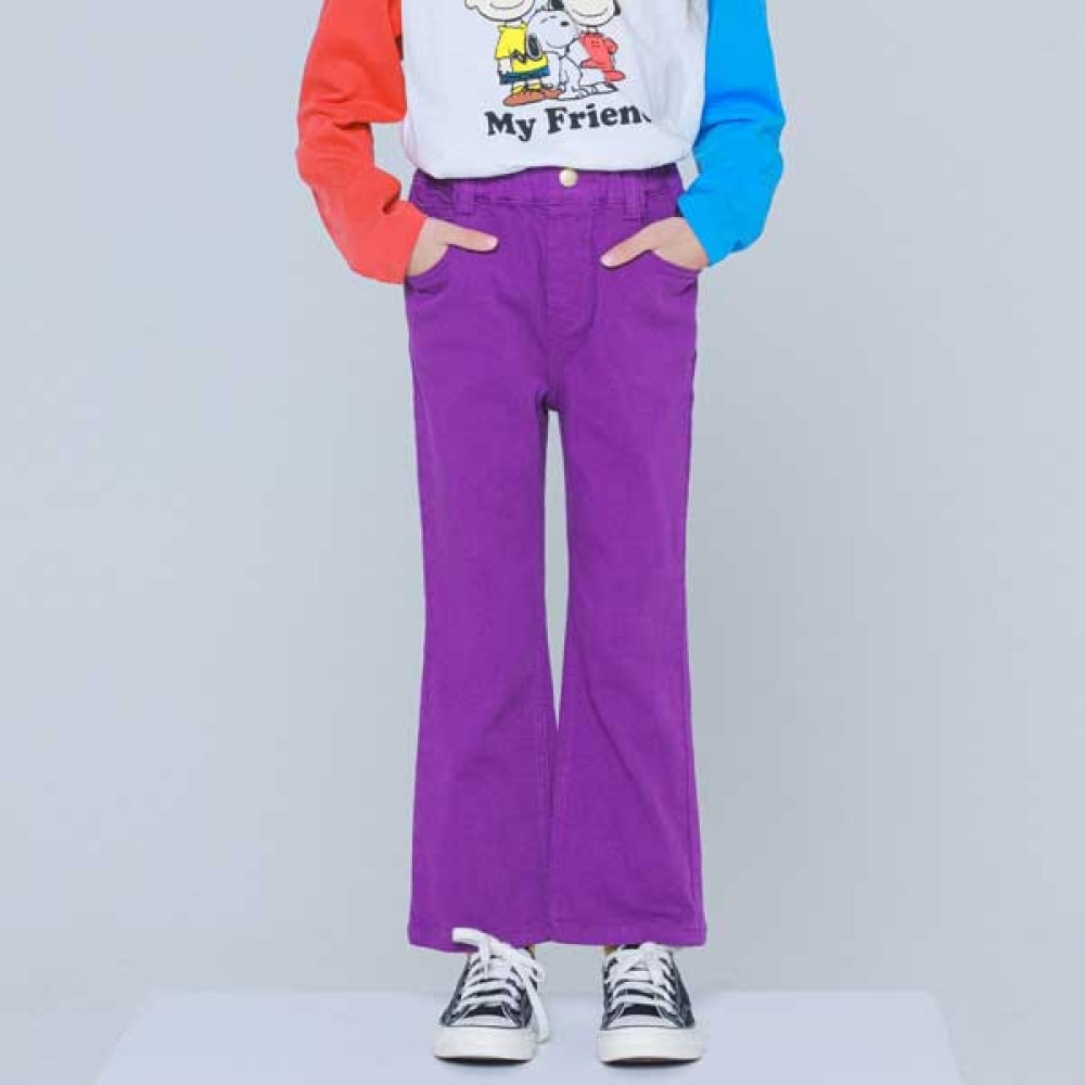 アイラブジェイ BT012. モーニングコットンブーツカットパンツ JUFPT23