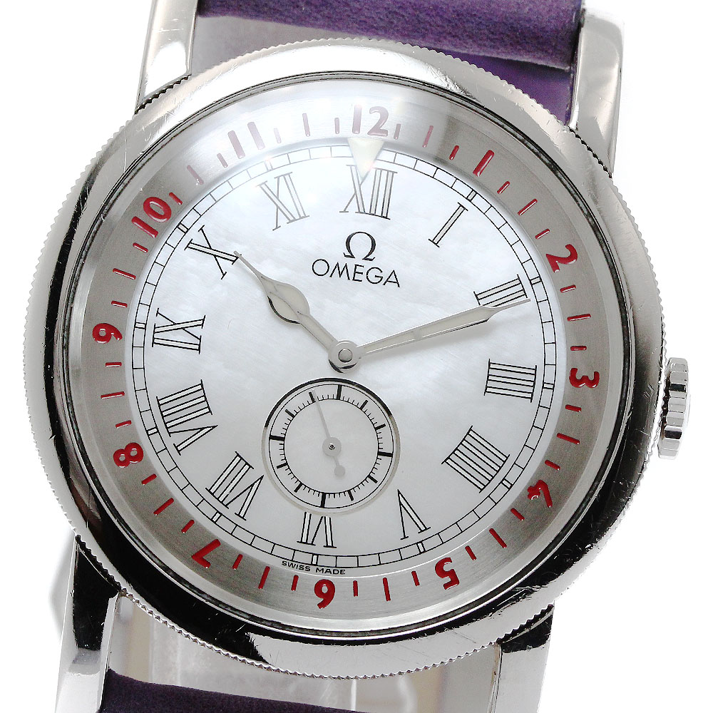 オメガ OMEGA 516.13.41.10.05.001 パイロットウォッチ スモールセコンド 自動巻き メンズ 保証書付き_870397【中古】