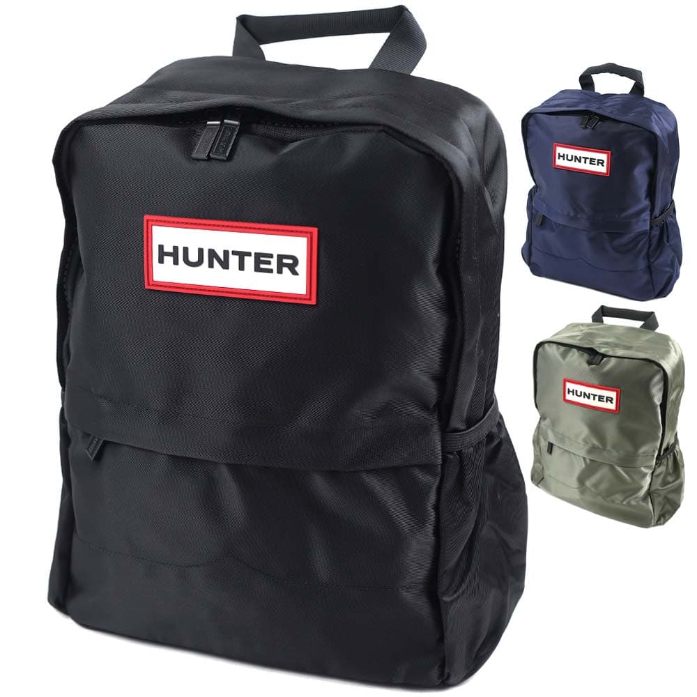 ハンター バックパック リュックサック バッグ ブラック ネイビー ダークオリーブ レディース メンズ 16L Original Nylon Small Backpack HUNTER UBB5028