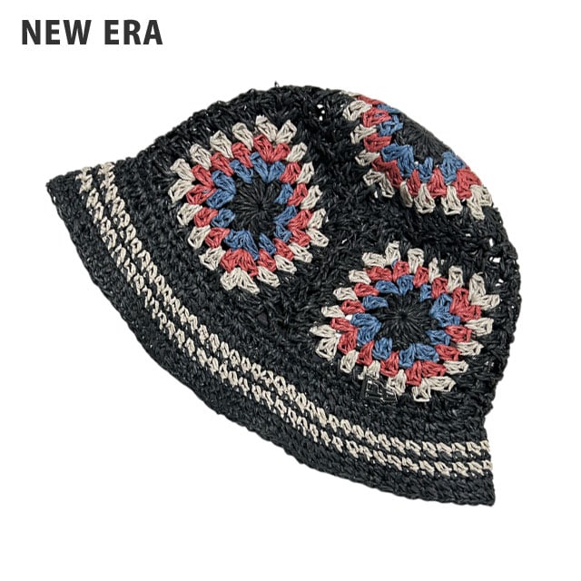 ニューエラ NEW ERA CROCHET KNIT PAPER OSFM クロシェ ニット バケット ハット 14388394 NewEra 252-000555-011
