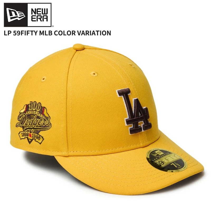 ニューエラ メンズ キャップ レディース 帽子 NEW ERA LP 59FIFTY MLB Color Variation ロサンゼルス・ドジャース 帽子 クーパーズタウン 14388391