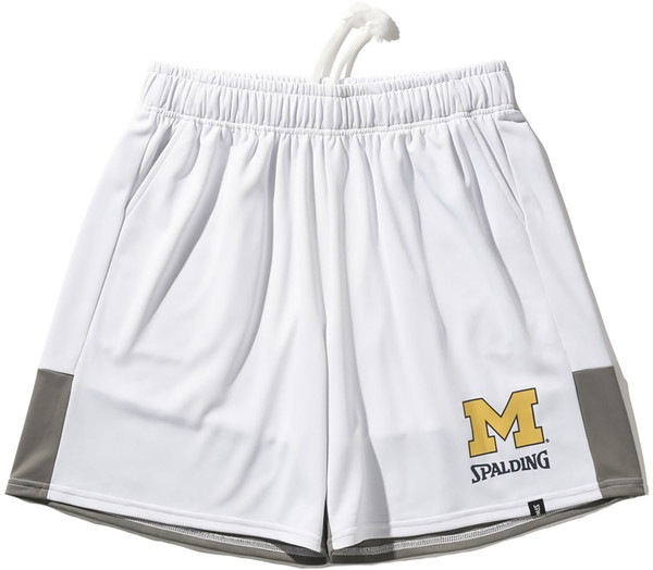 SPALDING スポルディング プラクティスパンツ ミシガン アーチ ロゴ バック バスケットボール プラクティスシャツ SMP25027M-2000