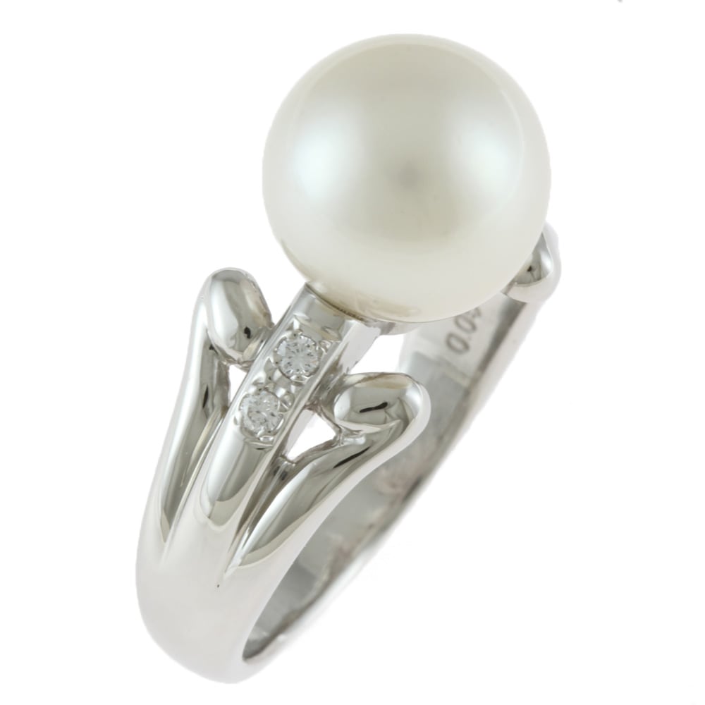 タサキ TASAKI リング 指輪 14.5号 パール 1珠 レディース 中古