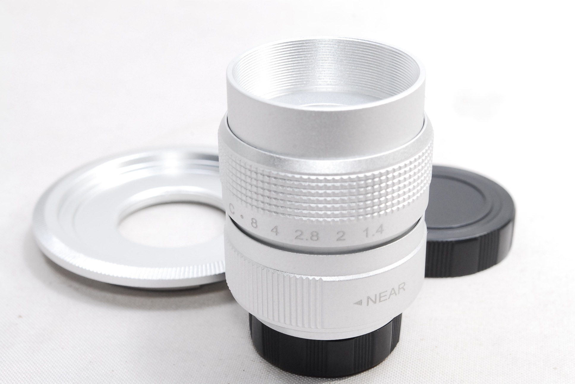 25mm F1.4 SIL NEX αEマウント Cマウント Fujian CCTV マニュアル 単焦点レンズ マウントアダプター