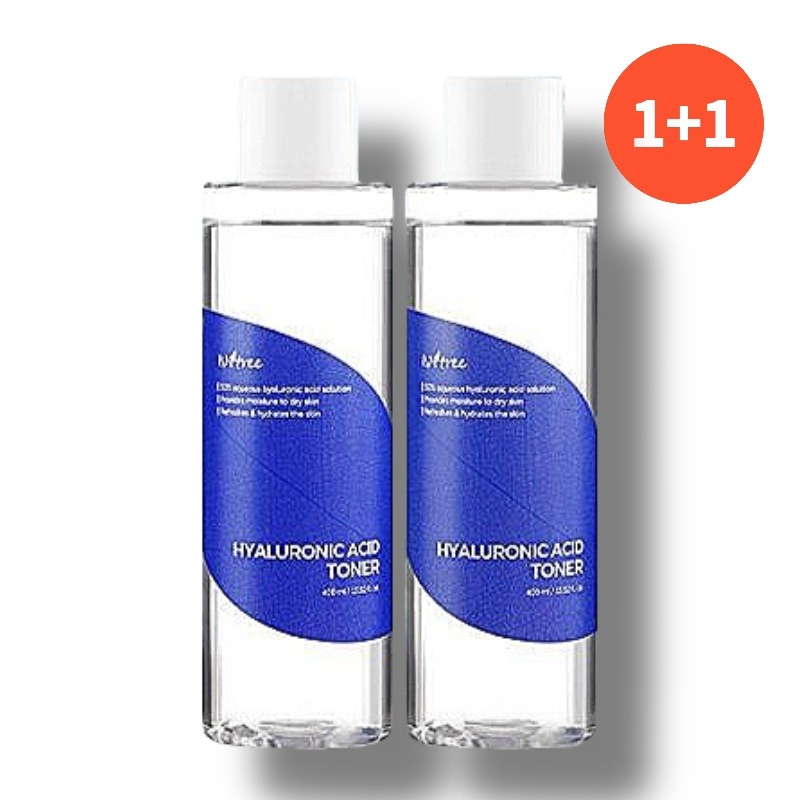 [1+1] イズアンドトリー ヒアルロン酸 トナー 400ml+400ml