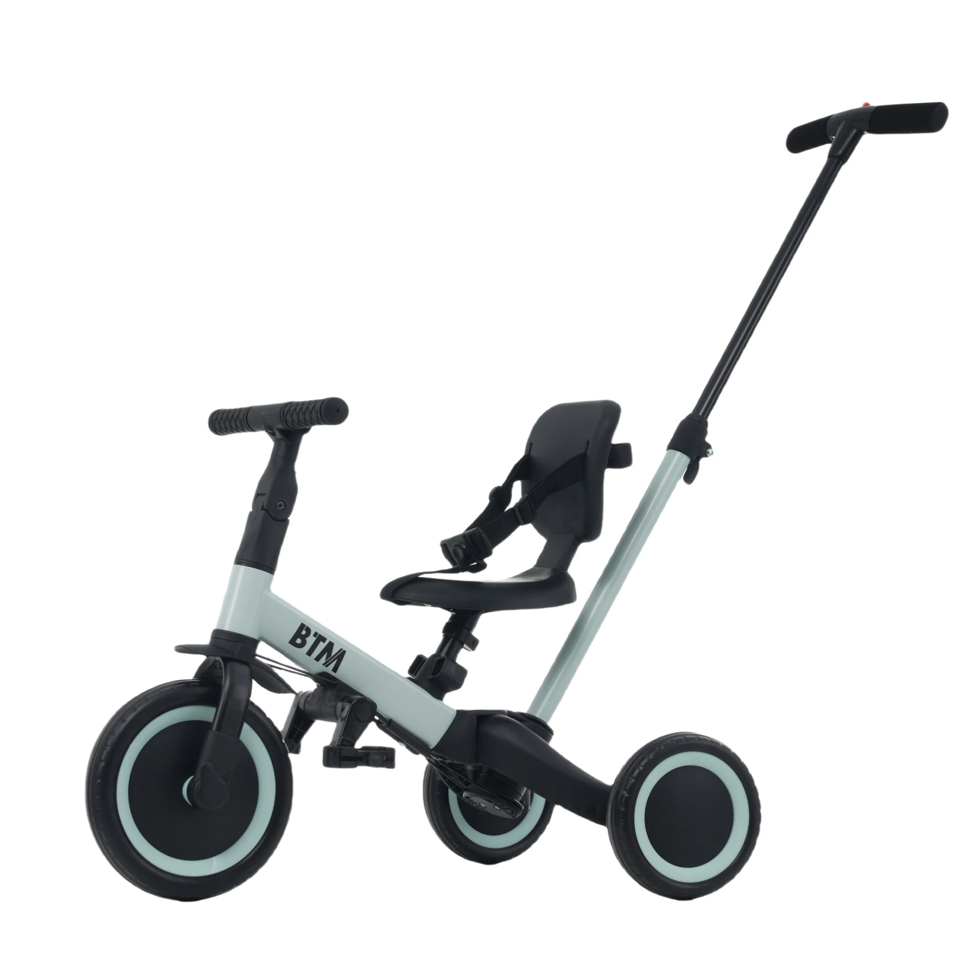 【国内在庫品 急速出荷】三輪車 足けりバイク 一台4役 ベビーカー かじとり 手押し棒付 子供用三輪車 子供自転車 3輪 キッズ 幼児 自転車 バイク ペダル付き コントロールバー付き 乗用玩具 軽量
