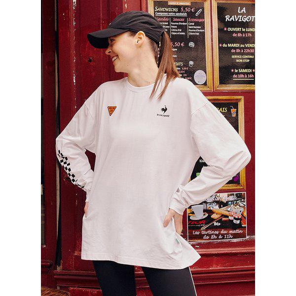 [シーズンオフ][60% OFF] シイズム 長袖Tシャツ (QP123CRL31_OWT) / 男女共用