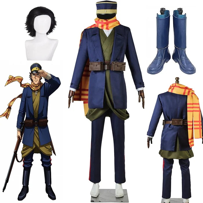 【全シリーズ発売中】 【値引き中】クリスマス ハロウィン 衣装 コスプレ すぎもとさいち 靴 ウィッグ コスプレ衣装 杉元佐一 ゴールデンカムイ