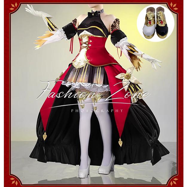 ウマ娘 プリティーダービー 風 ジェンティルドンナ Gentildonna コスプレ衣装 靴 cosplay ハロウィン 演出服 変装