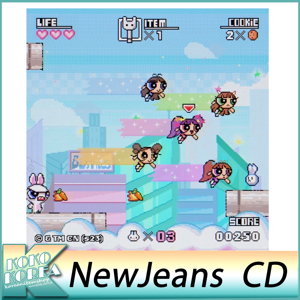 The POWERPUFF GIRLS X NJ Box ver.2種セット NewJeans 2nd EP Get Up