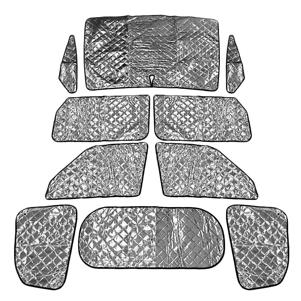 ヴォクシー ノア 90系 サンシェード 専用設計 マルチサンシェード カーテン シェード 遮光 日除け 車中泊 アウトドア キャンプ 紫外線 UVカット 燃費向上 10枚