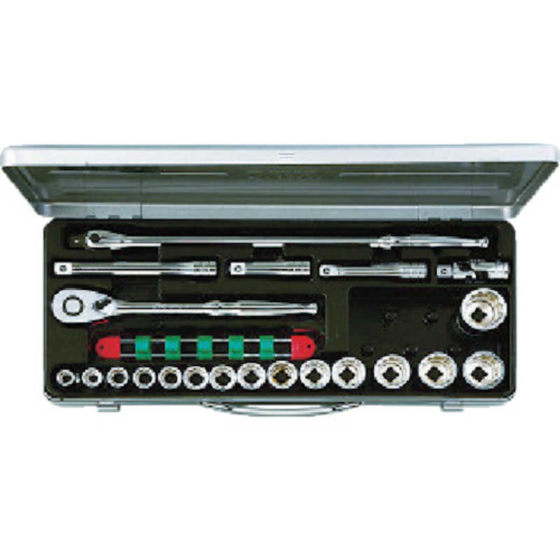 KTC　12.7sq.ソケットレンチセット[21点]　TB415BX