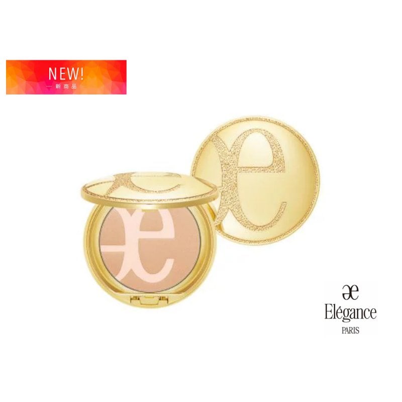 Elegance エレガンス ファイン ヴェルヴェティ ファンデーション 全7色　ケース付きセット