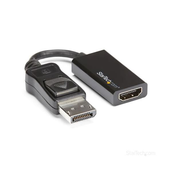 StarTech.com DisplayPort-HDMI変換アダプタ 4K対応 ブラック DP2HD4K60S 1個 6,340円