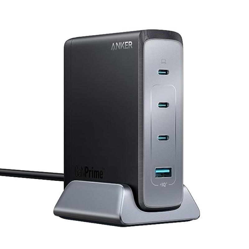 Prime Desktop Charger (240W, 4 ports, GaN) (USB PD 充電器 USB-A & USB-C) iPhone MacBook Android その他機器対応
