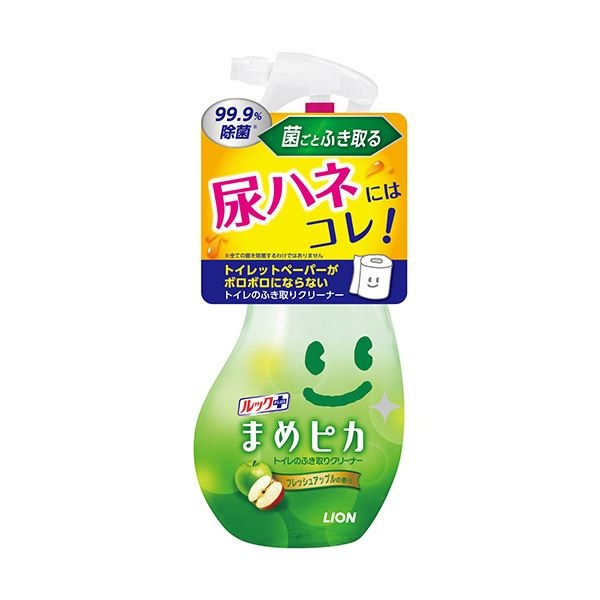 （まとめ）ライオン ルック まめピカ トイレのふき取りクリーナー 本体 210ml 1本 [x30]