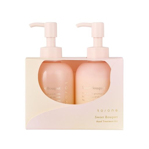 TO/ONE(トーン) スウィート ブーケ ハンドトリートメントキット ハンド&ボディミルク 150ML ハンドウォッシュ 150ML ハンドケア スウィートブーケの香り