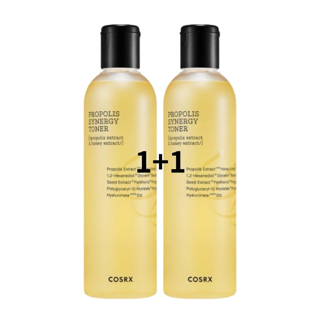 【1+1】フルフィット プロポリス シナジー トナー 280ml x 2個 （フランス産ブラックビープロポリス配合）