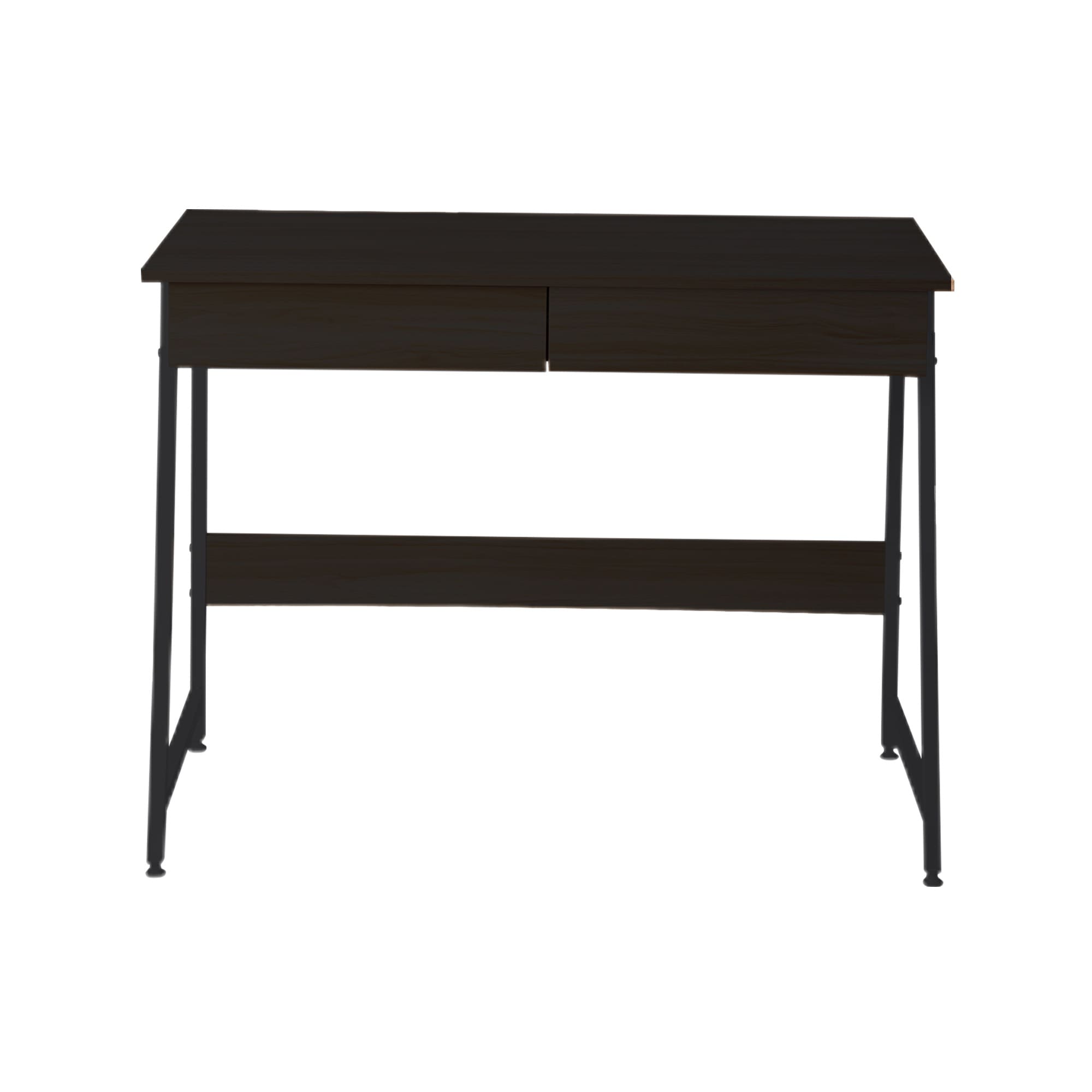 【国内発送】1376【人気商品】パソコンデスク　引き出し付き　幅100*奥48 　 ブラック