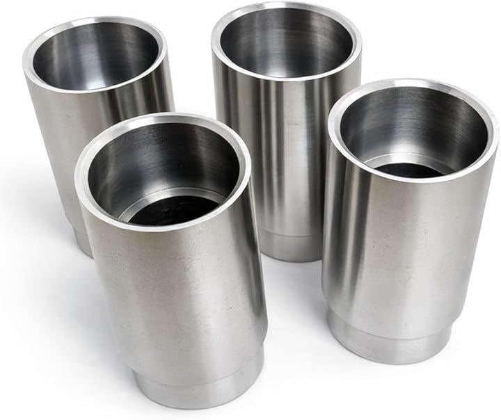 互換品 互換対応 2柱リフト アタッチメント 4個セット 60Φ バンザイ用 BANZAI用 スペーサー 10cm 延長 アダプター 二柱 門型 社外品 (シルバー, 100mm)