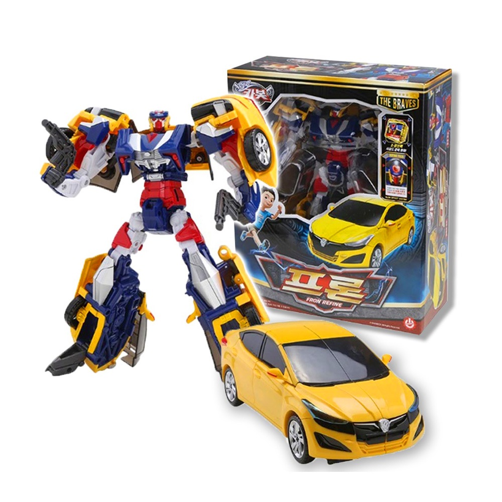 【正規品】ヘロカボット フロンリファイン オールスター変形ロボット 韓国アニメ 男の子向けおもちゃ