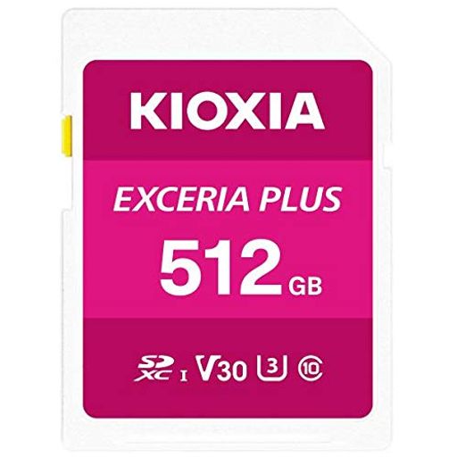 KIOXIA EXCERIA PLUS SDHCカード 512GB CLASS10 KSDH-A512G