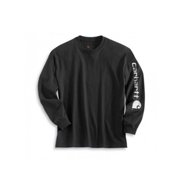 シグネチャー長袖ロゴ長袖Tシャツ ブラック / K231-001 5,025円