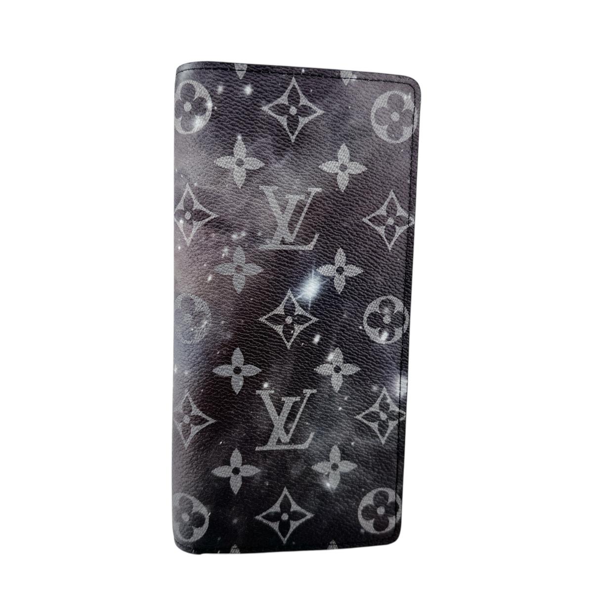 M63871 ポルトフォイユブラザ モノグラムギャラクシー 長財布 グレー