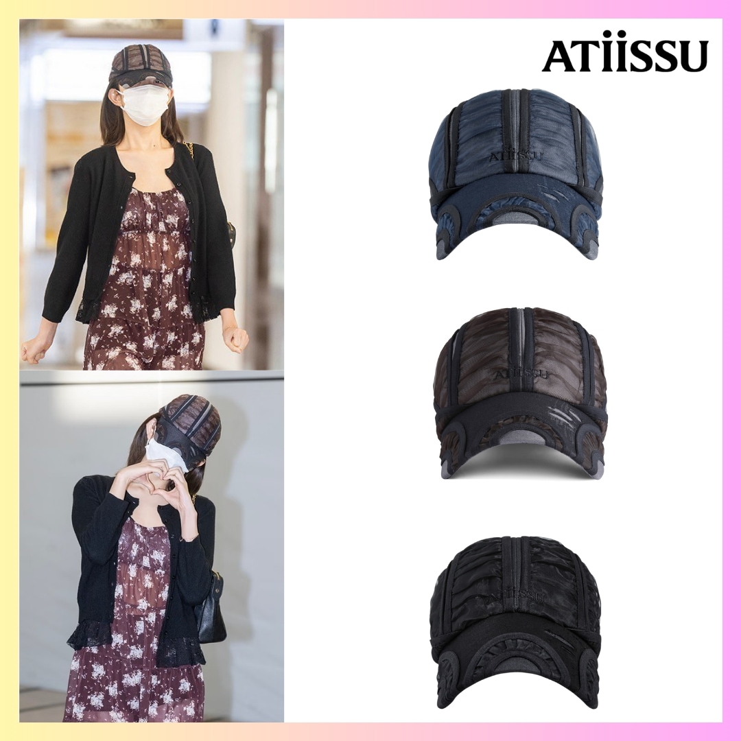 [IVEレイ着用] Bouffant Cap - 3 Colors + FREE OMAKE キャップ ベースボールキャップ コットンキャップ ロゴキャップ おしゃれ キャップ キャップ レディース