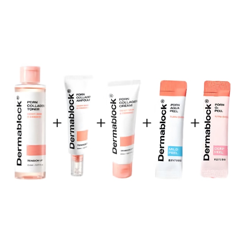 [韓国で大人気]ダーマブロック PDRNコラーゲンセット