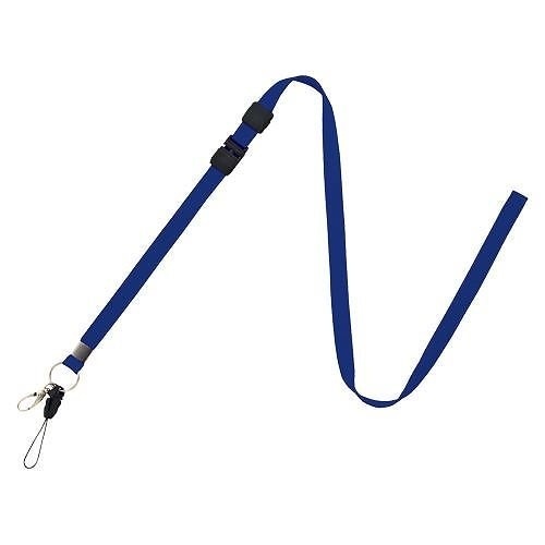 （まとめ買い）オープン工業 ロングストラップ 1本 青 NB-208-BU 00014908 [x10]