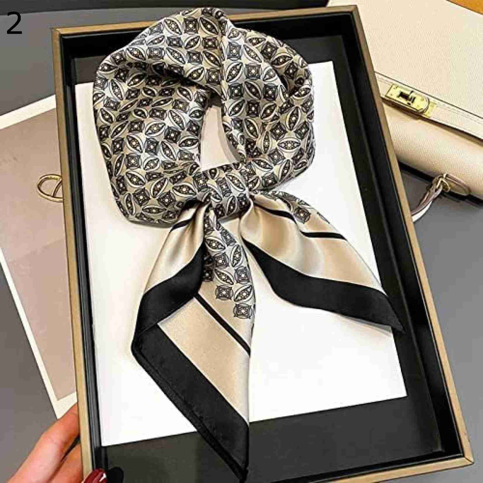 【20%OFFクーポン～】絹のスカーフ 春と秋のファッション気質 70 センチメートル正方形のスカーフ女性スカーフプロのスカーフショール レディースフローラルスカーフ (色 : 2 Size : 7