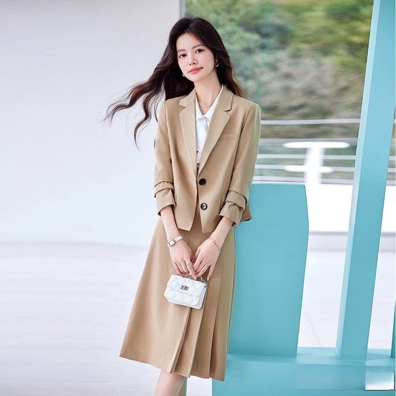 セットアップ スカートスーツ フォーマル リクルートスーツ ジャケット スカート ビジネススーツ 上下セット 2点セット シンプル 大人 おしゃれ 春 秋 冬 入学式 入園式 卒業式 卒園式