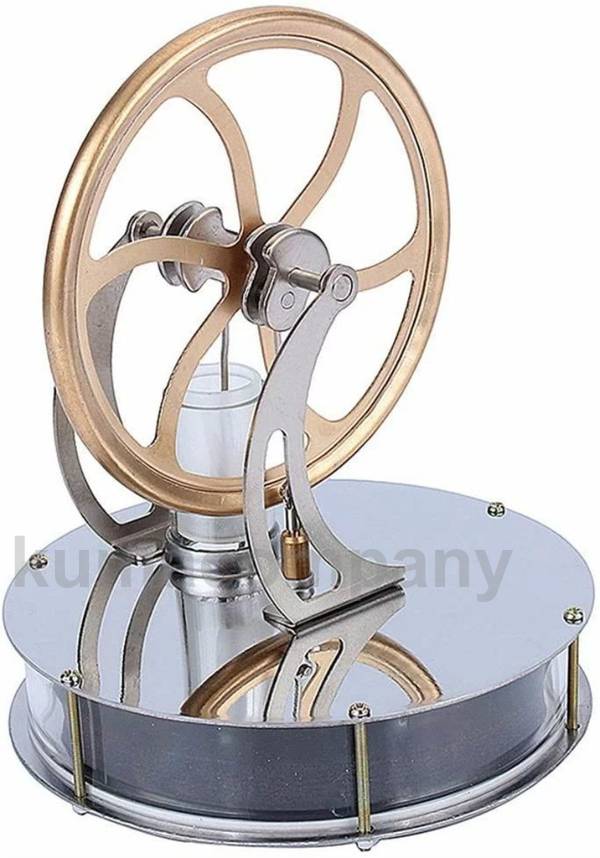 スターリングエンジン キット 温冷両用 長時間回ります 機械専攻 低温度型 永久機関 熱気スターリングエンジン 低温モータモデル エンジン スチールモーター stirling Engine