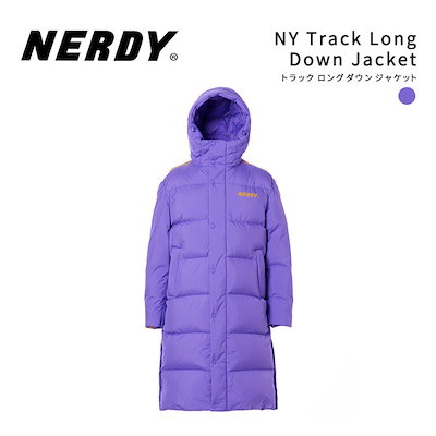 NERDY ノルディ ロングダウン コート S フード付き K-POP ブランク NERDY ノルディ ロングダウン コート S フード付き K-POP ブランク
