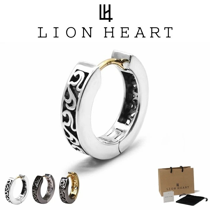 ピアス メンズ クラッチ ピアス アラベスク SV925 LH-1EA174 メンズピアス 片耳用 1点売り 【ネコポス】