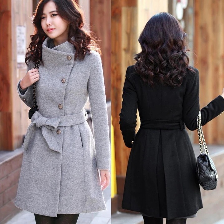 万能流行感 チェスターコート レディース 秋 冬 ミディアム丈 冬コート アウター 折り襟 無地 着痩せ 体型カバー お洒落 きれいめ 上品 通勤 結婚式 20代 30代 40代