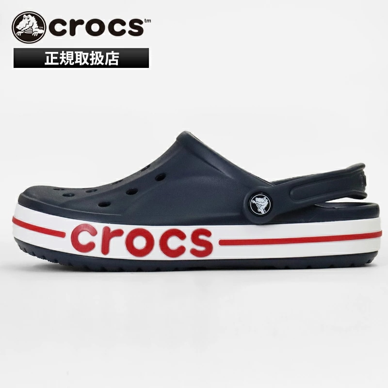 クロックス crocs サンダル Bayaband Clog 軽量 定番 コンフォートサンダル メンズ レディース 靴 オフィス 上履き ネイビー ブランド [正規取扱店]