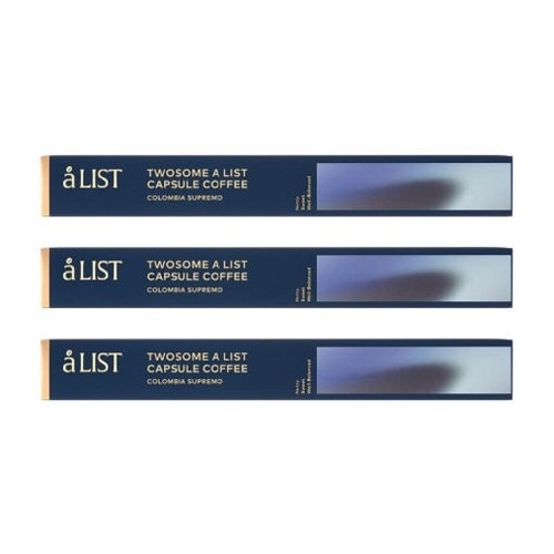 トゥサムプレイスネスプレッソ互換カプセルエイリストコロンビアスプリモコーヒー10個入り×3カプセルコーヒータンビールームティータイム
