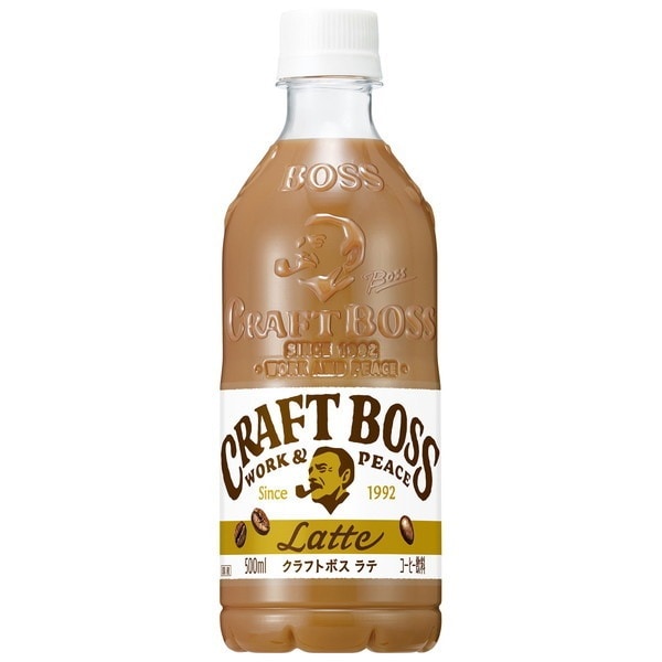 クラフトボス ラテ ペット 500ml x24 メーカー直送