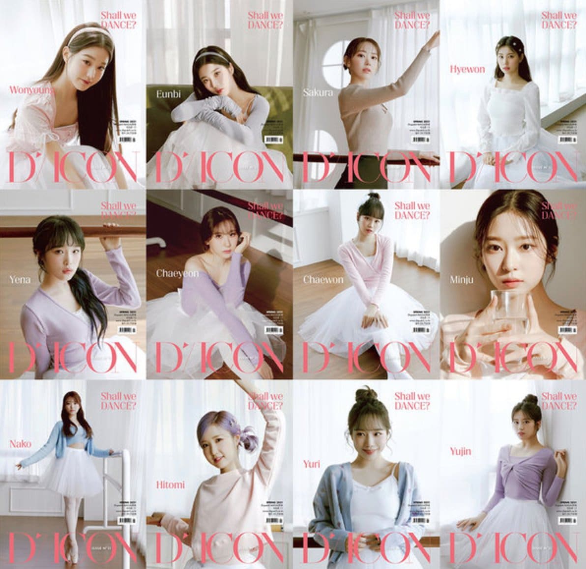 DICON vol.11 IZ*ONE CHAYEON KPOP 雑誌