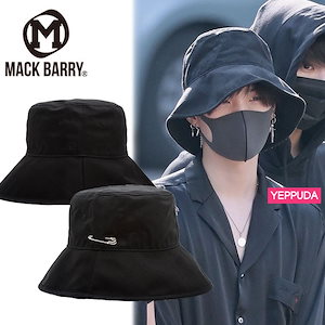 [MACK BARRY] MCBRY LONG BUCKET HAT SUGA着用 バケットハット