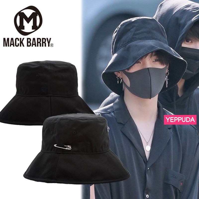 MACK BARRY MCBRY BUCKET HAT BLACK - 帽子