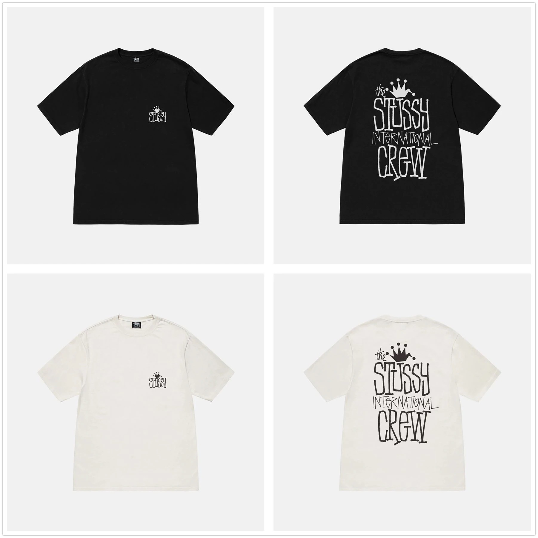 STUSSY 24SS STUSSY CROWN INTERNATIONAL TEE 1905043 メンズ 半袖