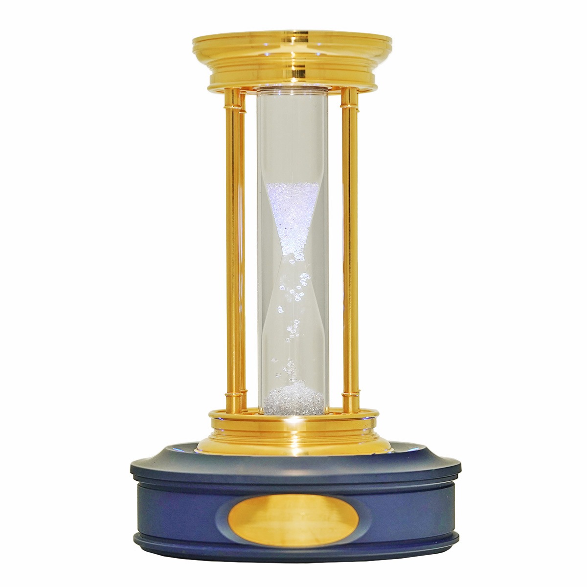 アワーグラス louis glick&company ダイヤモンド 砂時計 ユニセックス 置時計 Aランク 中古 銀蔵