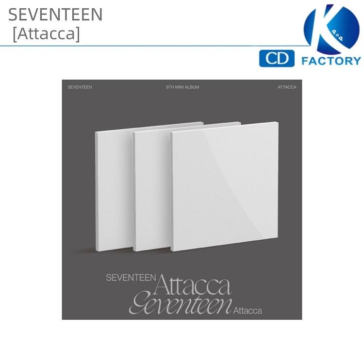 年末のプロモーション特価！ SEVENTEEN ミニ9集アルバム Attacca 3種選択 WEB限定カラー