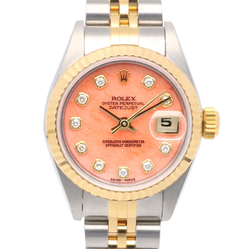 ロレックス デイトジャスト 腕時計 ステンレススチール 79173G 自動巻き 1年保証 ROLEX 中古 美品