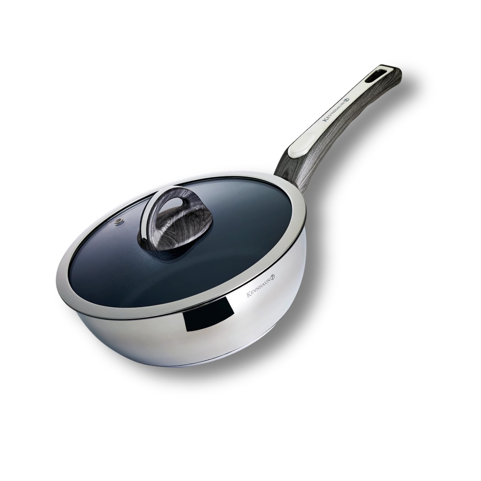 ケヴンハウン(Kevnhaun) KEVNHAUNステンレスディープパン24cm KVDP24 フッ素樹脂加工 お手入れ簡単KEVNHAUNPFOA不使用の深型設計で煮込みも楽々頼れるステンレスフライ 6,186円