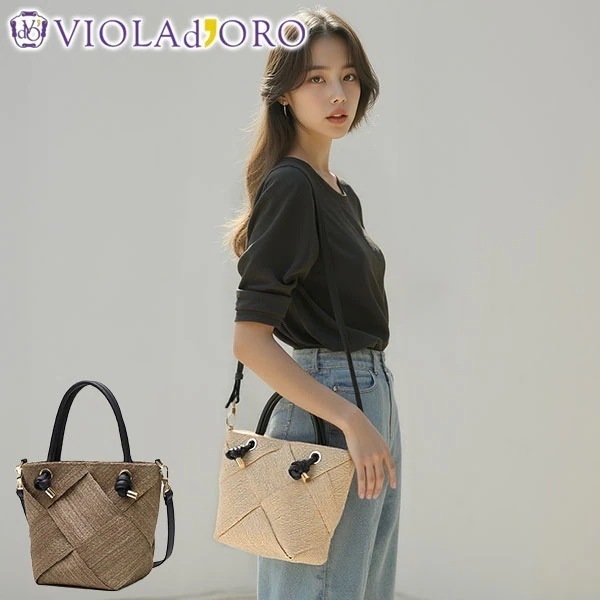 正規品 かごバッグ レディース トートバッグ ブランド 女性 おしゃれ 上品 ナチュラル ショルダーバッグ 2WAY 軽量 夏 春夏 天然素材 アバカ 本革 MIRO V-8845