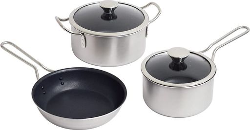 ウルシヤマ金属工業 鍋・フライパンセット 16CM・20CM 一人分調理にちょうどいいサイズ ガス・IH対応 こびりつきにくい テフロンプラチナ加工 日本製 SG製品 UMICプレミアムセット PFO